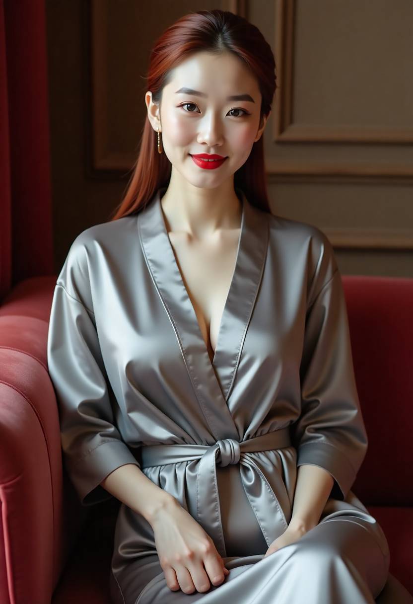 一家人参与默契问答游戏